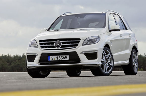 מרצדס ML63 AMG החדש 2012