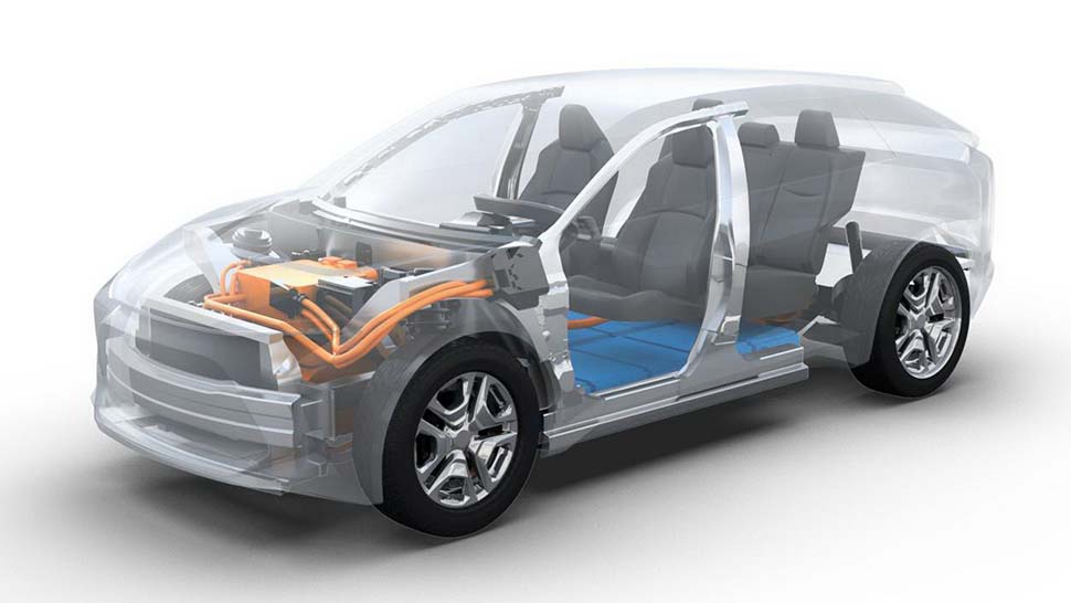 סובארו פלטפורמה לרכב חשמלי