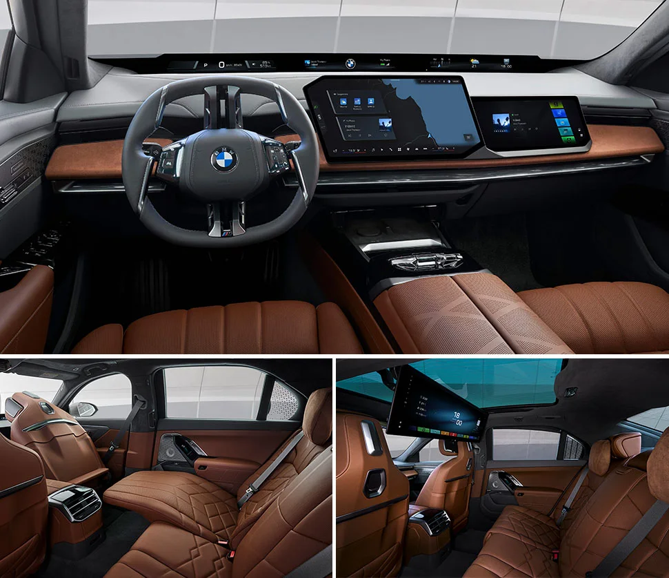 ב.מ.וו סדרה 7 החדשה תא הנוסעים