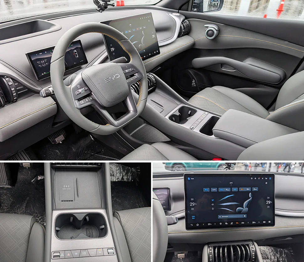 2026 BYD אטו 3 EVO תא הנוסעים