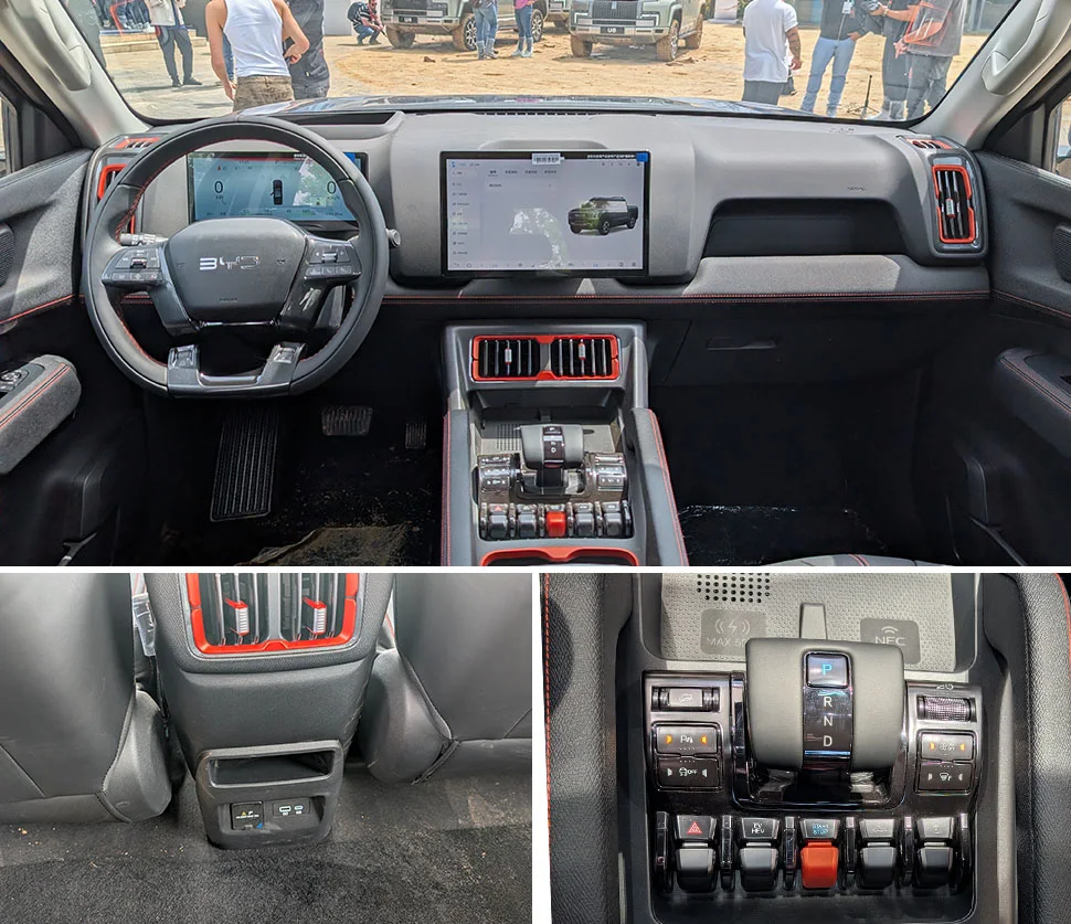 BYD שארק תא הנוסעים