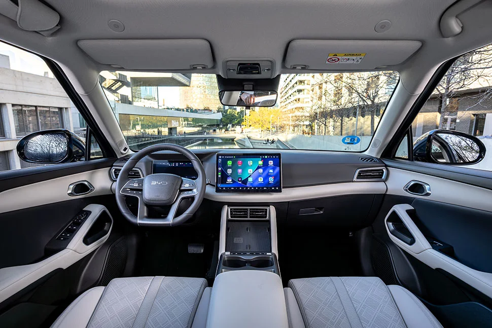 BYD אטו 2 תא הנוסעים