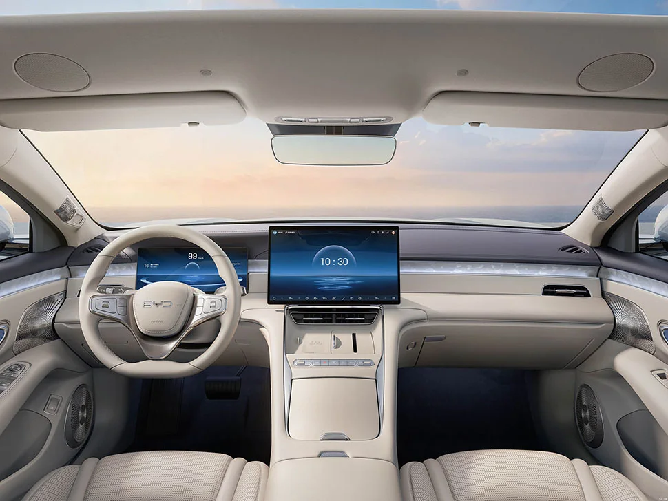 BYD סיליאון 08 תא הנוסעים