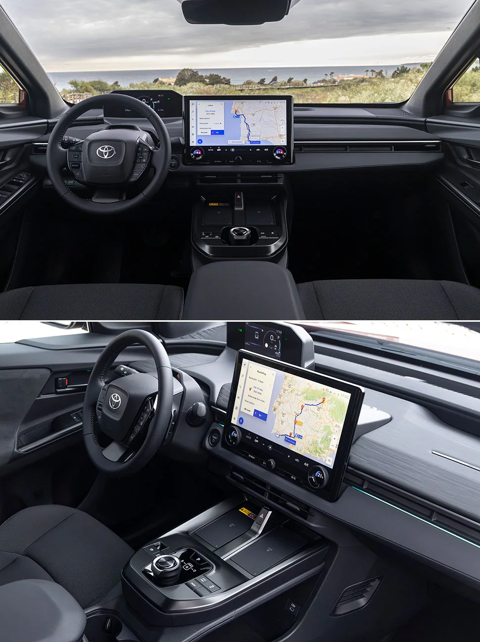 טויוטה C-HR פלוס תא הנוסעים