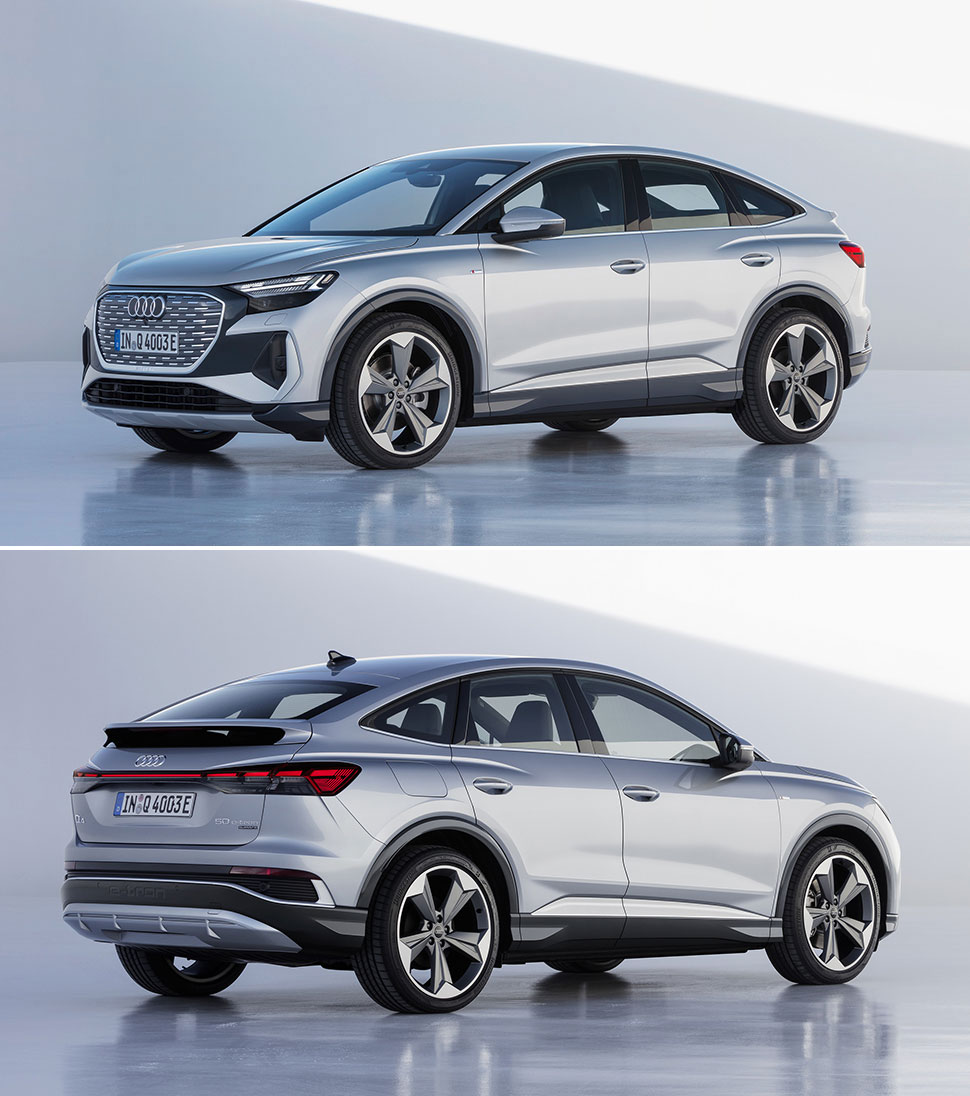 2021 אודי Q4 e-tron ספורטבק