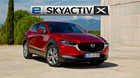 מאזדה CX-30 מנוע e skyactiv x