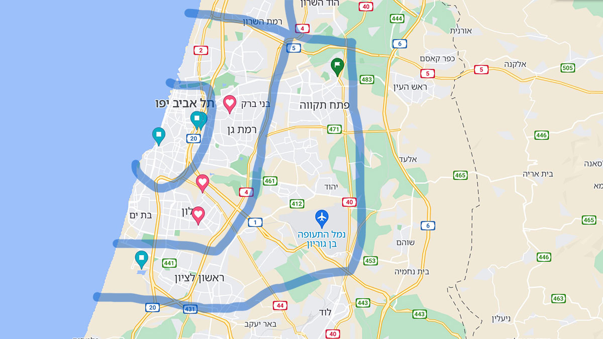 אגרת גודש ישראל 2025