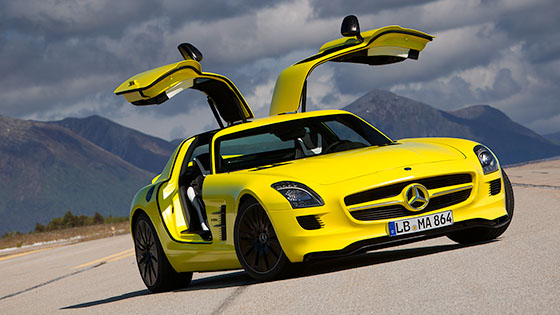 מרצדס SLS AMG Electric Drive