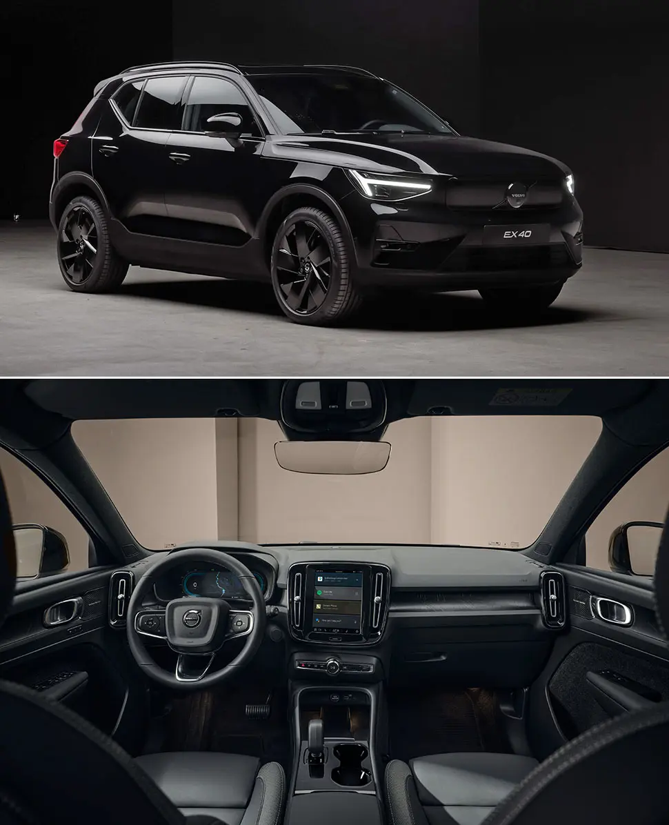 2024 וולוו XC40 Black Edition