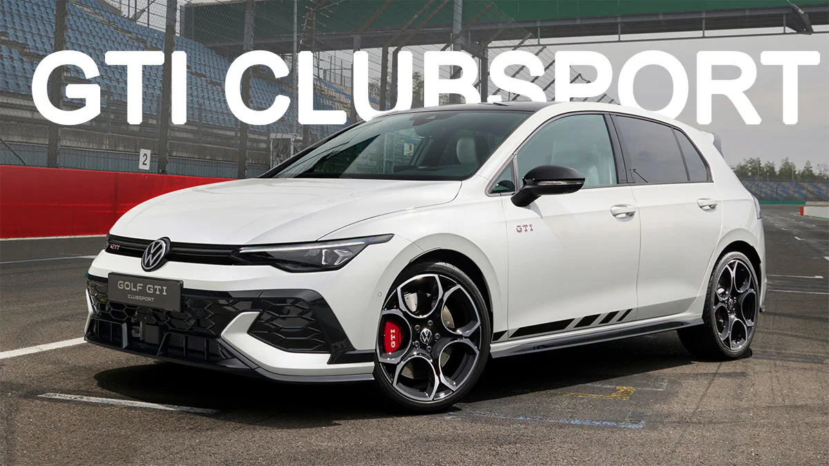 פולקסווגן גולף GTI קלאבספורט 2024 החדשה