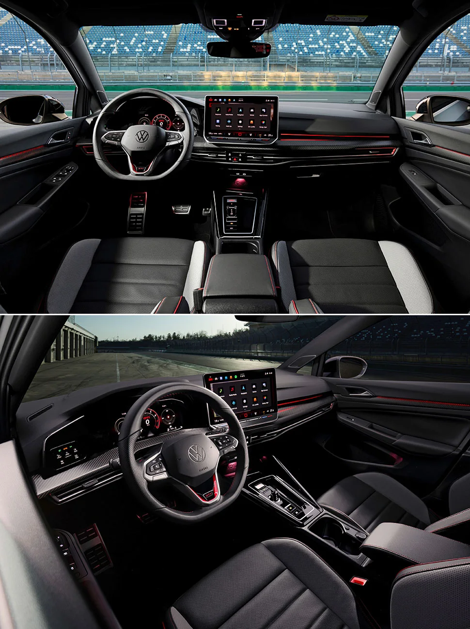 2024 פולקסווגן גולף GTI קלאבספורט החדשה תא הנוסעים