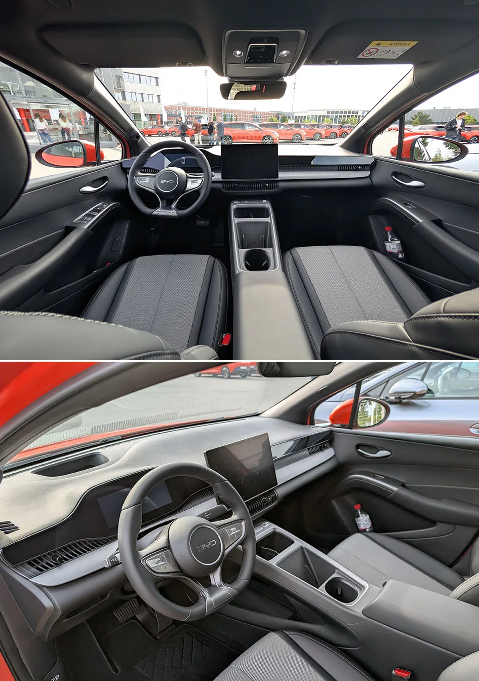 BYD דולפין G תא הנוסעים