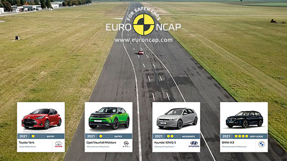 EURO NCAP מבחן למערכות בטיחות בכביש המהיר