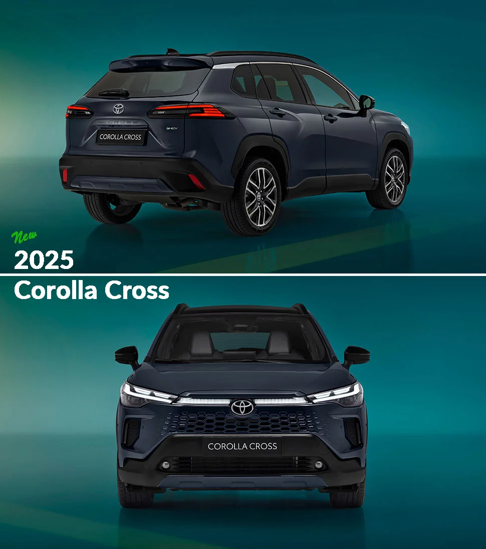 2025 טויוטה קורולה קרוס החדש