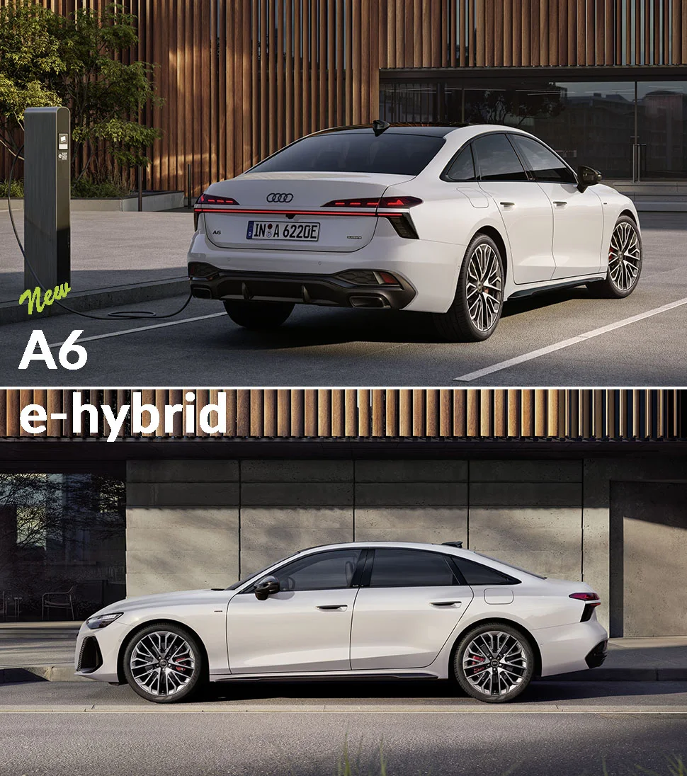 2025 אודי A6 e-hybrid פלאג-אין החדשה