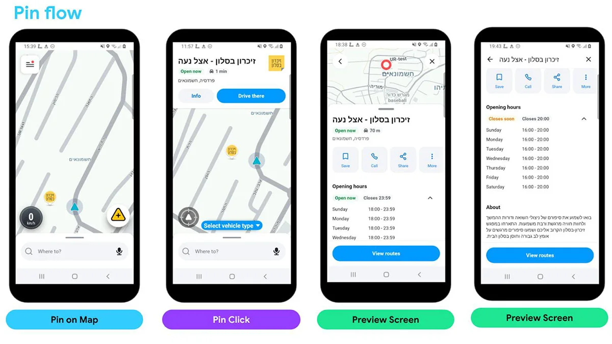 זיכרון בסלון WAZE 2025
