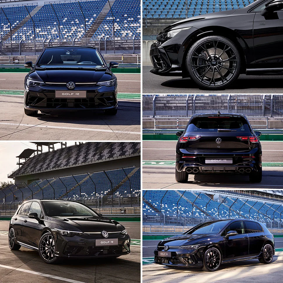 פולקסווגן גולף R החדשה Black Edition