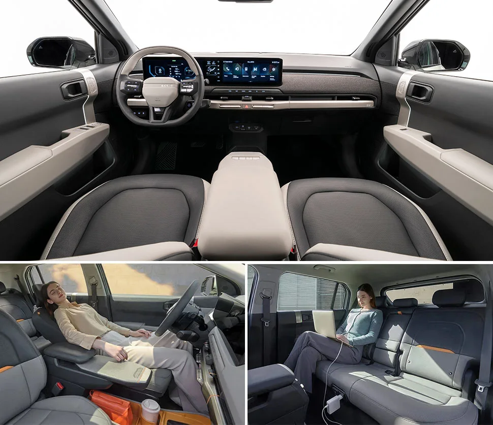 2024 קיה EV3 תא הנוסעים