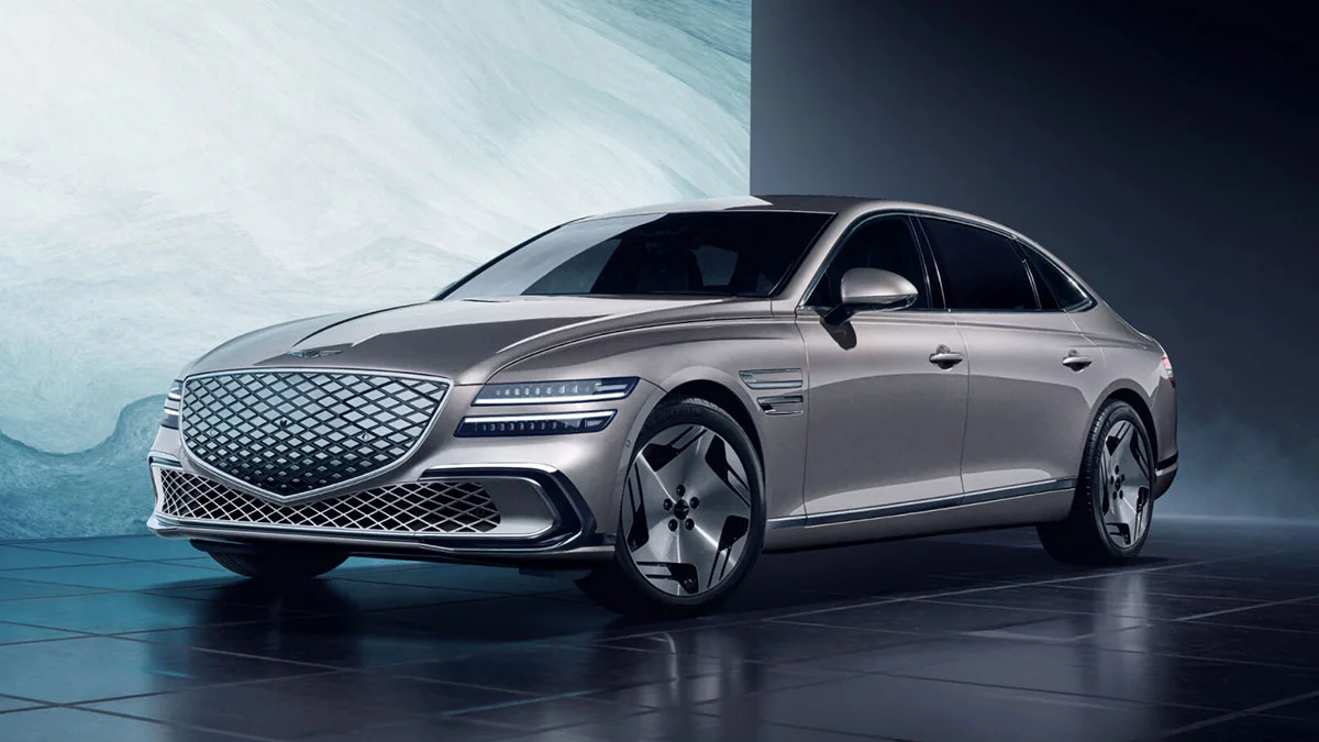 2024 ג'נסיס G80 Electrified החדשה