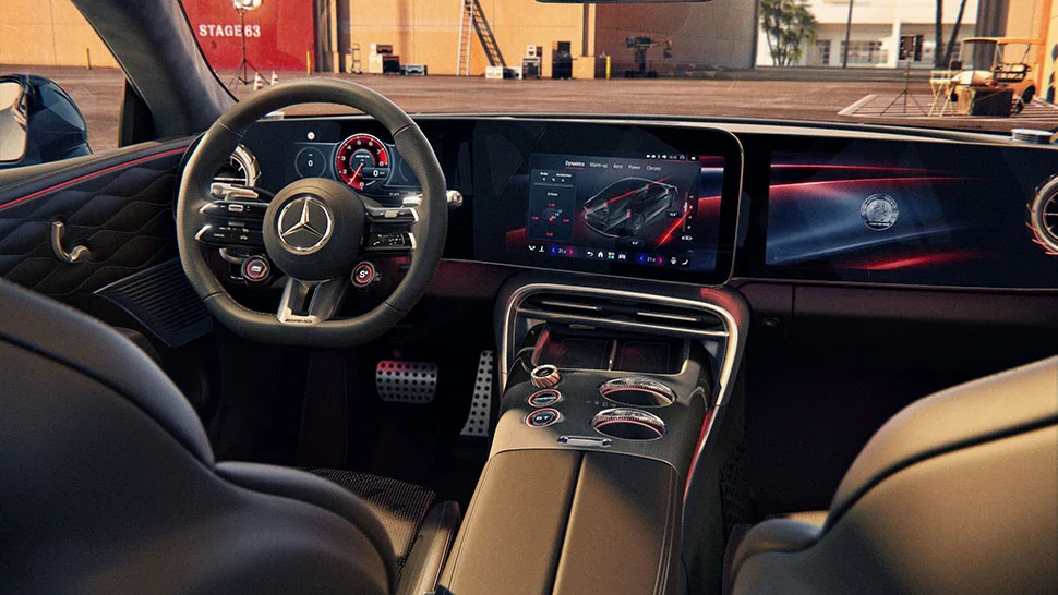 AMG GT 4D תא הנוסעים