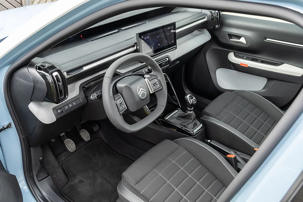 סיטרואן C3 החדשה תא הנוסעים