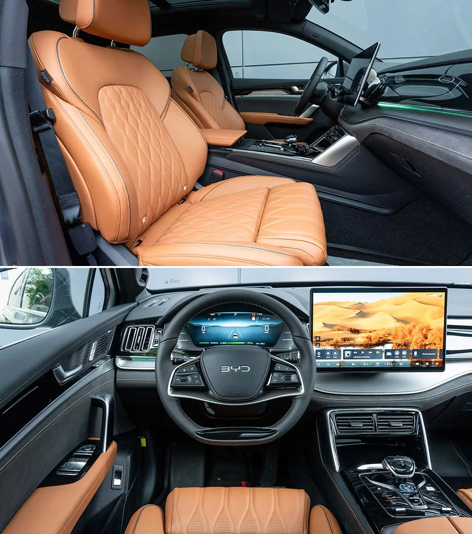 BYD טאנג החדש תא הנוסעים