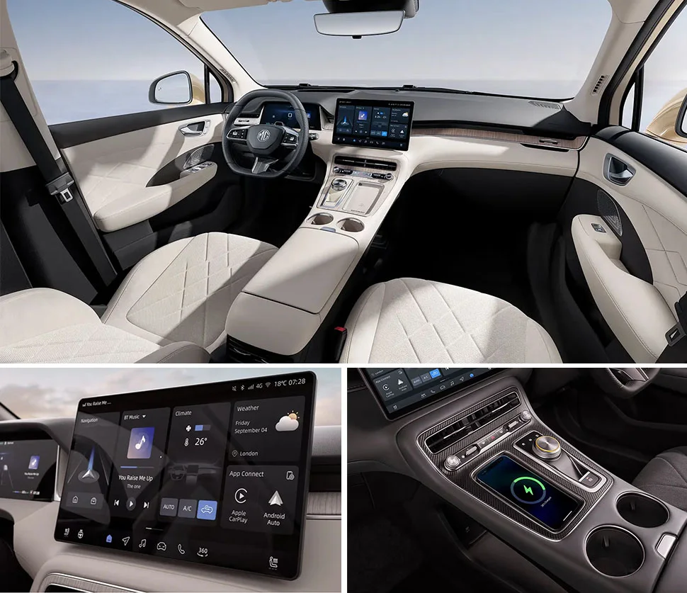 MG S6 תא הנוסעים