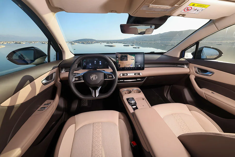 2026 MG4 החדשה תא הנוסעים