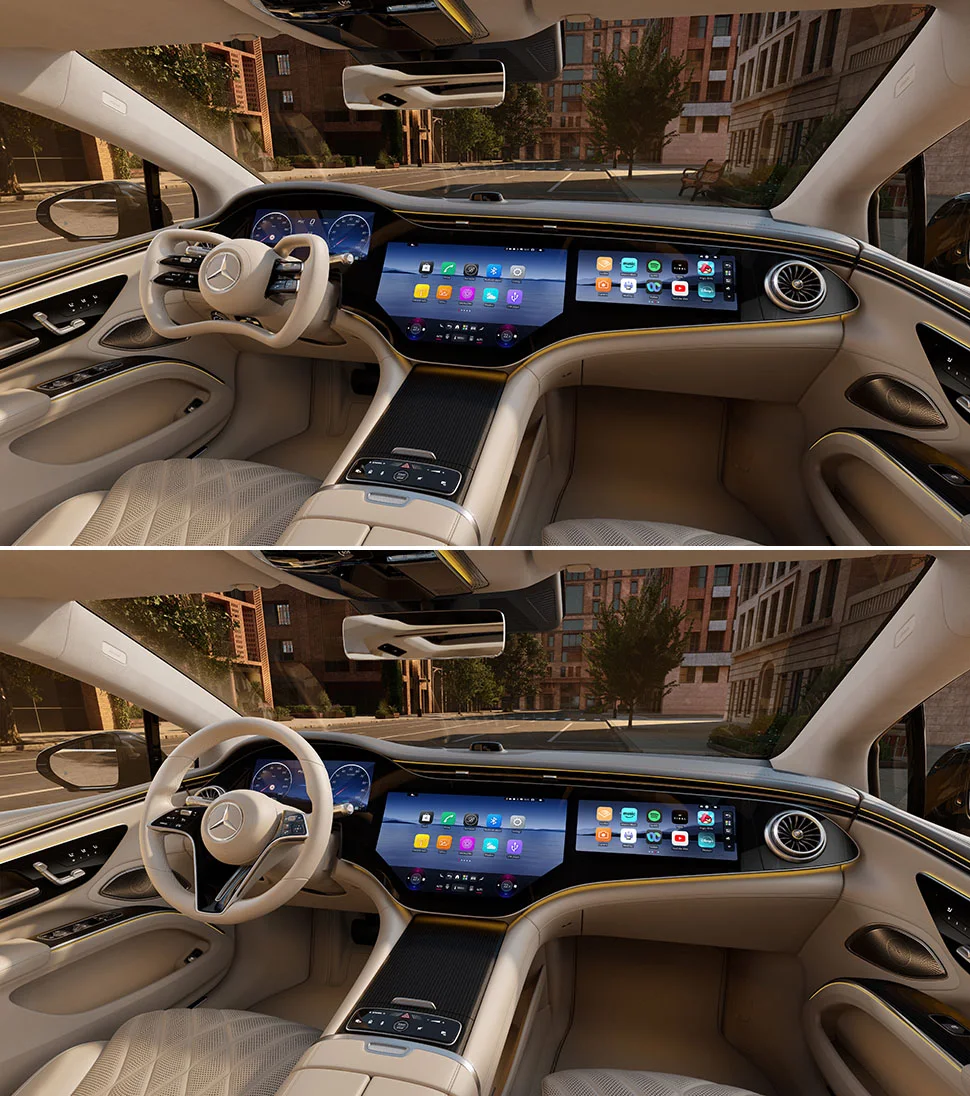 מרצדס EQS החדשה תא הנוסעים