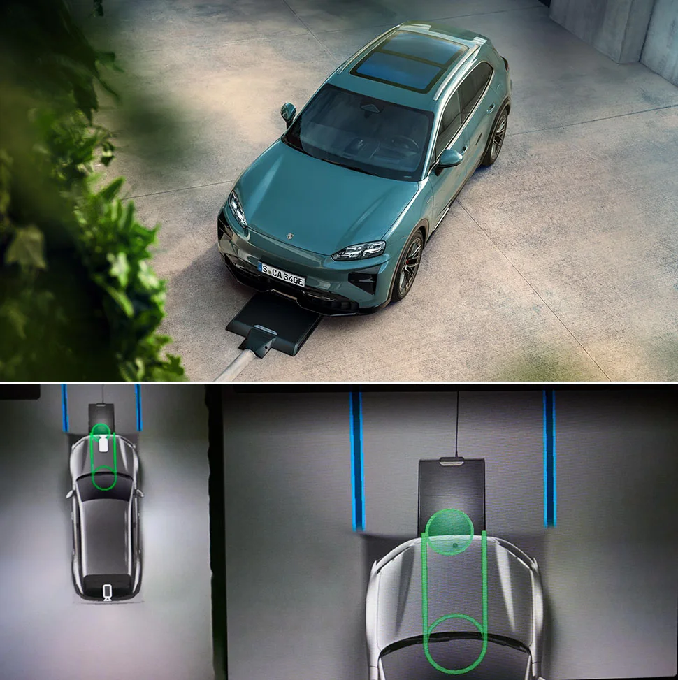 פורשה קאיין EV טעינה אלחוטית