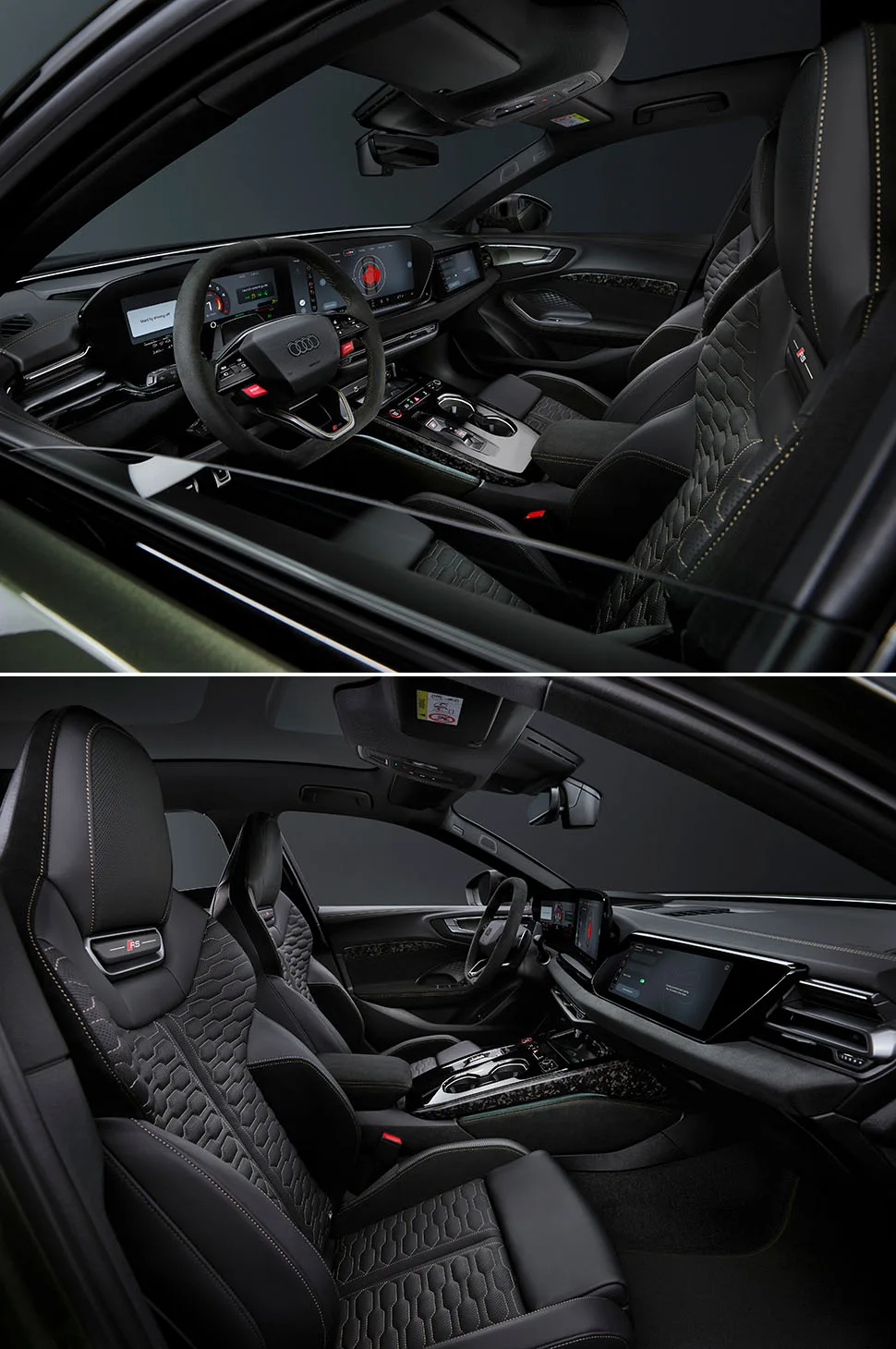 אודי RS5 החדשה תא הנוסעים