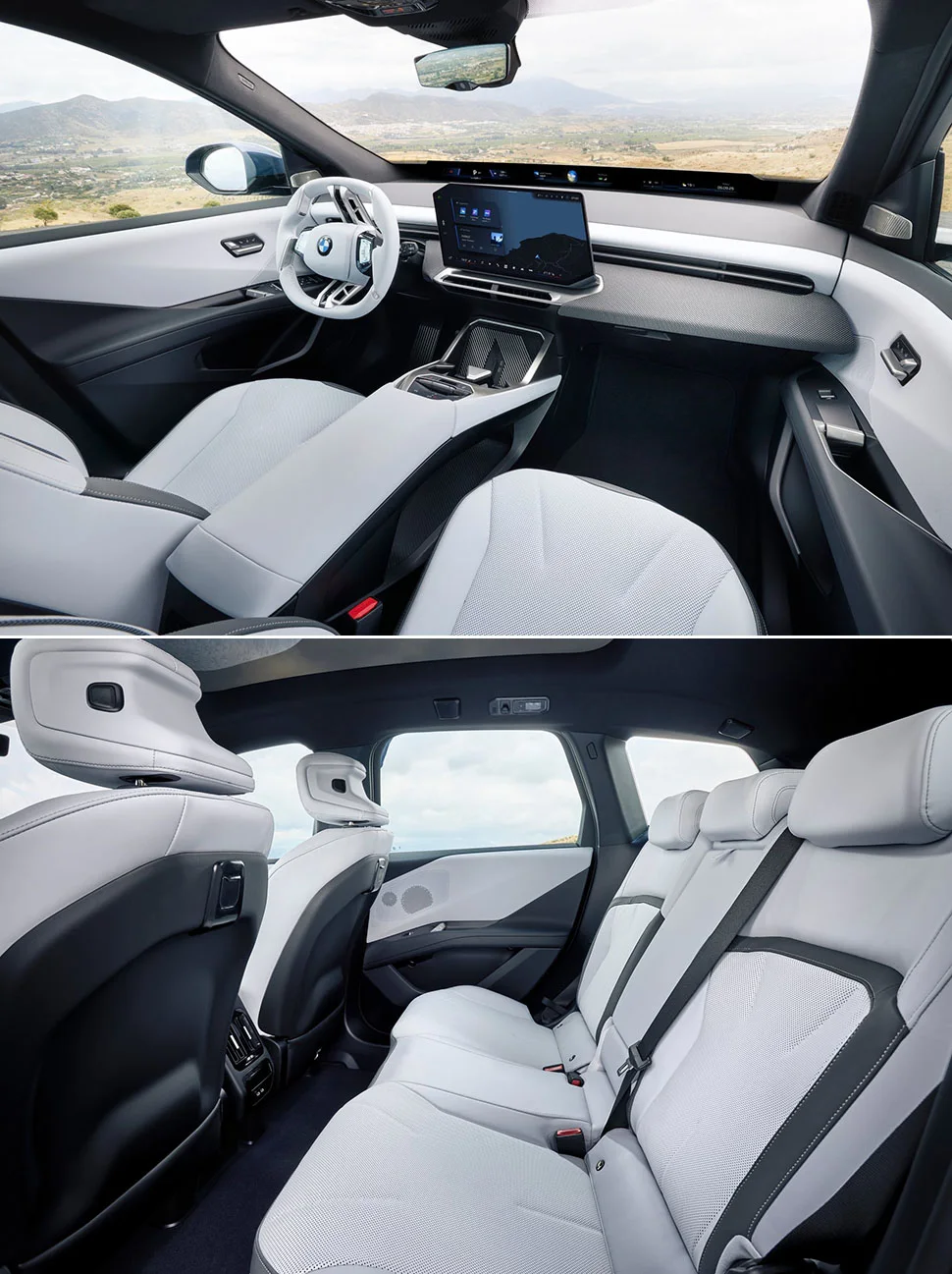 ב.מ.וו iX3 החדש תא הנוסעים