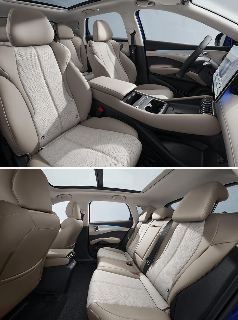 BYD אטו 3 EVO תא הנוסעים