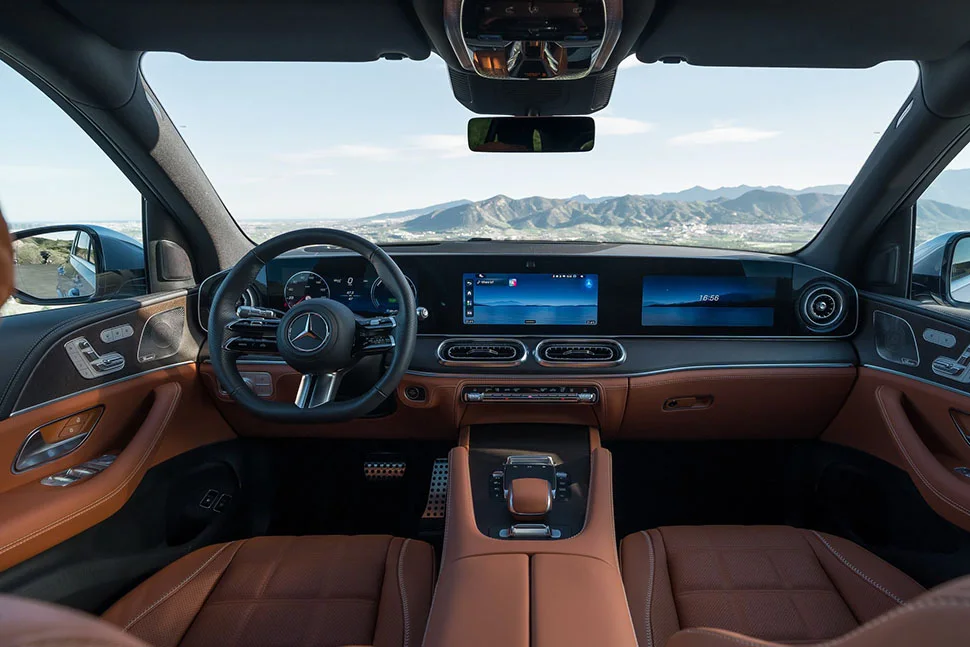 מרצדס GLE החדש 2026 תא הנוסעים