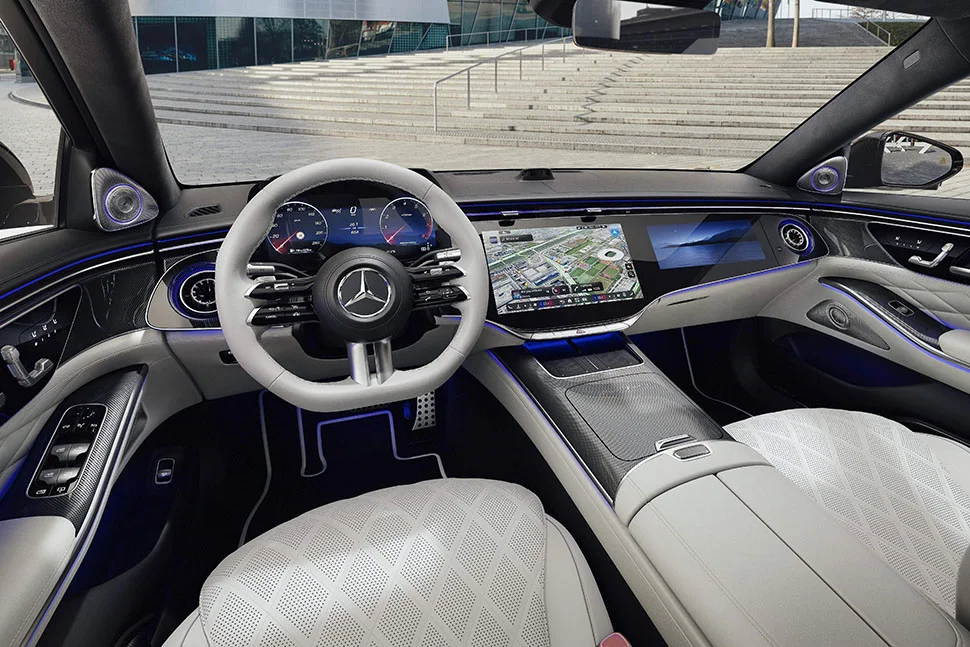 2026 מרצדס S קלאס החדשה תא הנוסעים