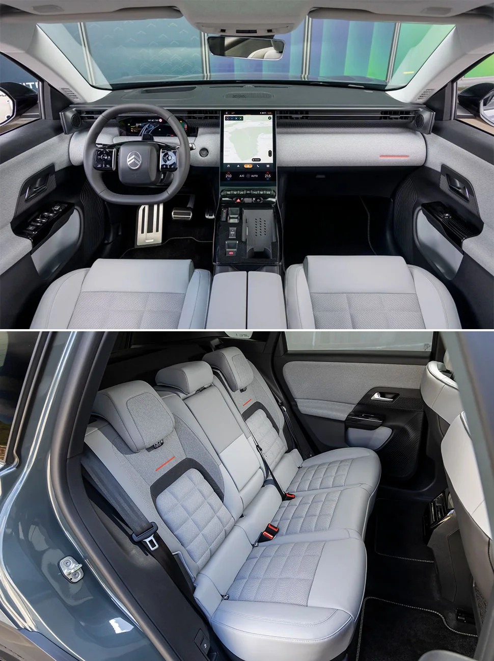 סיטרואן C5 איירקרוס החדש תא הנוסעים