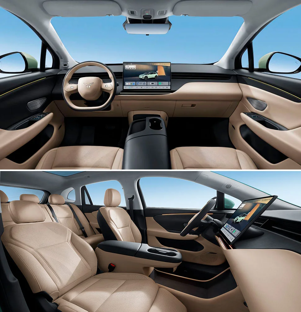 הונגצ'י EHS5 תא הנוסעים