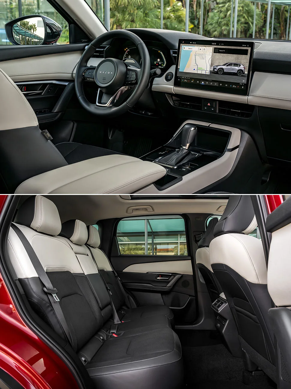 מאזדה CX-5 החדש תא הנוסעים