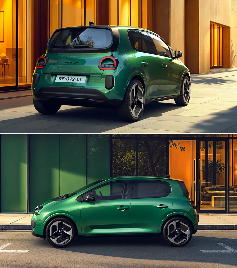 2026 רנו טווינגו E-TECH