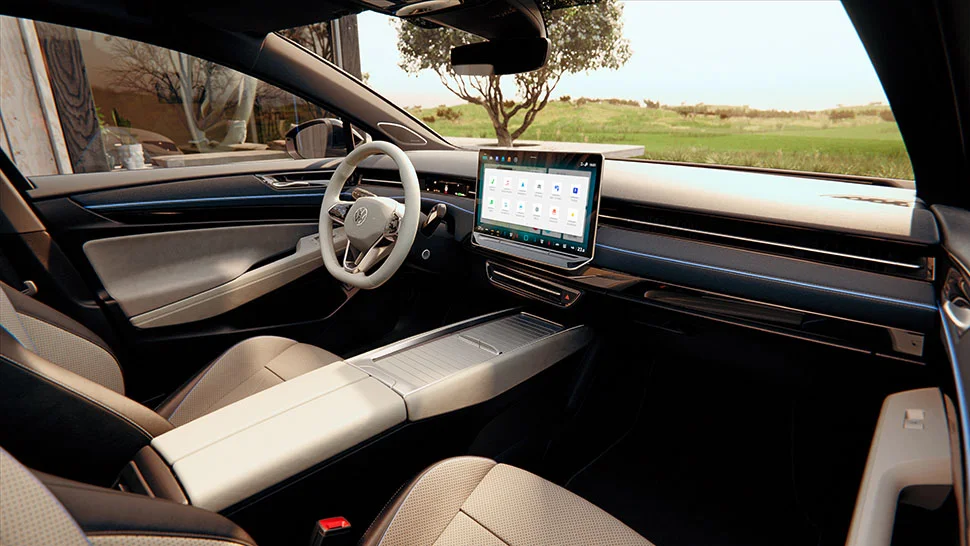 פולקסווגן ID7 תא הנוסעים