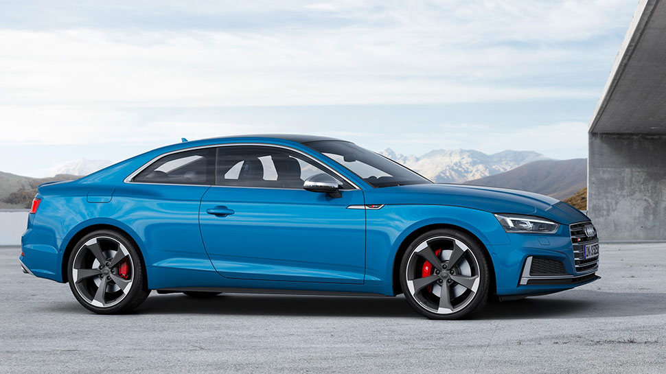 אודי S5 TDI קופה. 2019 אודי S5 קופה TDI דיזל
