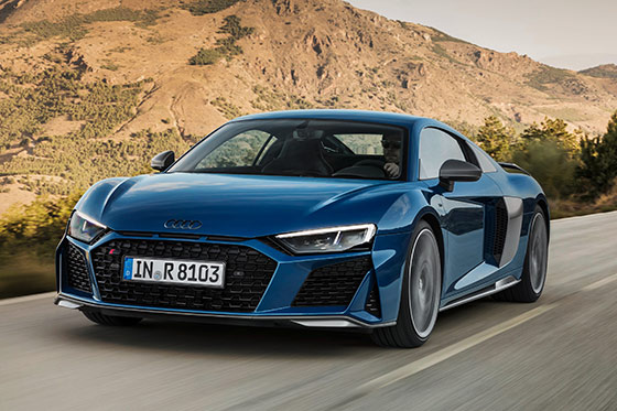 2019 אודי R8 V10 החדשה