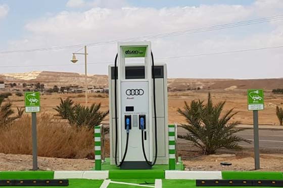 עמדת טעינה 150kw ראשונה בישראל