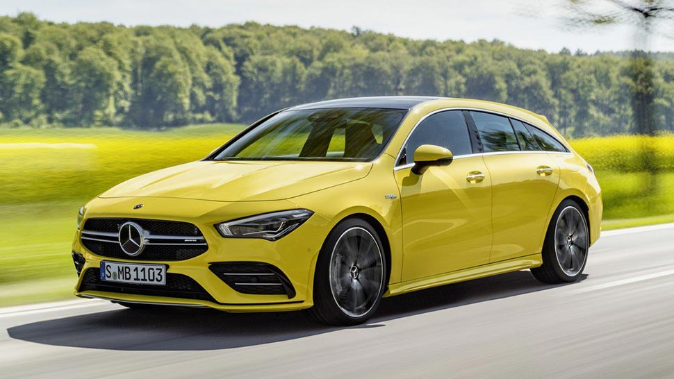 2019 מרצדס CLA35 AMG שוטינג ברייק