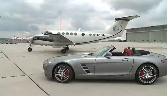 גיי לנו זוכה לנהוג ב-SLS AMG רודסטר