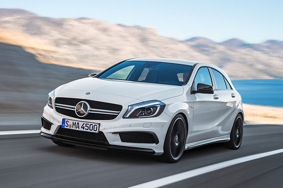 2013 מרצדס A45 AMG - מוכנה לקרב