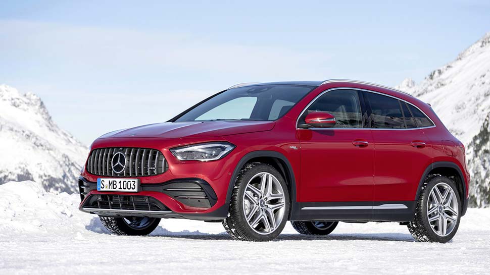 גם בדגם ביצועים GLA 35 4MATIC 2020 מרצדס GLA 35 4MATIC