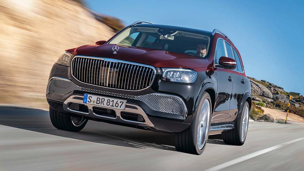 קשה להתעלם משכבת הכרום המוגזמת מרצדס GLS 600 מייבאך