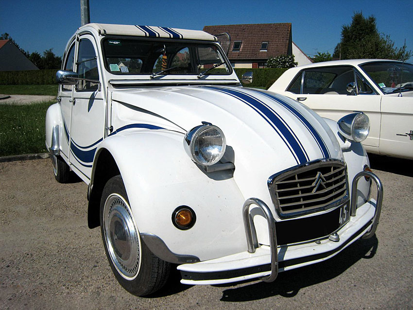 סיטרואן 2CV - פשטות מכנית מתקדמת