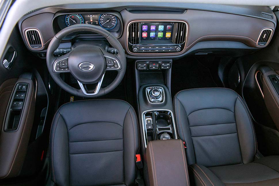 רמת גימור אחת עשירה GAC GE3 תא הנוסעים